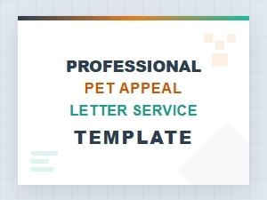 Pet Appeal Letter Service & Template