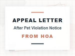 Responding to a Pet Violation Notice From Your Hoa