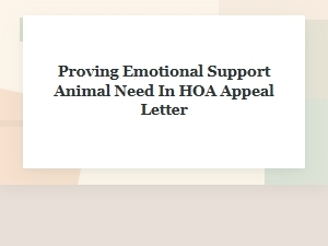 Asserting Esa Rights in Hoa Appeals